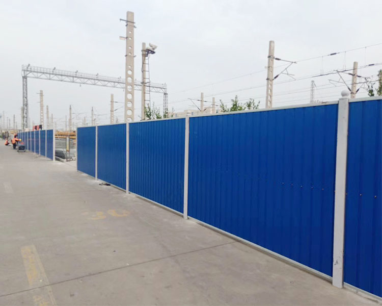 石景山工程围挡板案例